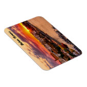 マホンハーバーの夕日 – メノルカ,スペイン マグネット (右側)