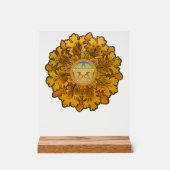 マボンオーク葉ズ アクリルサイン (正面)