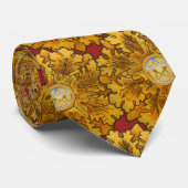 マボンオーク離れ星形五角形付き ネクタイ (ロール)