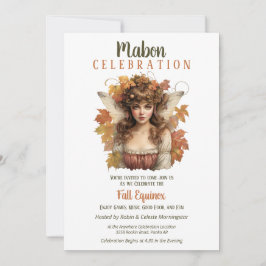 マボンハーベスト秋エクニティレトロ妖精 招待状