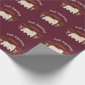 マボンハーベスト秋エクニティ招待状 ラッピングペーパー (角)