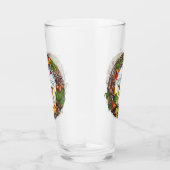 マボンブドウつる植物リース星形五角形 タンブラーグラス (右)