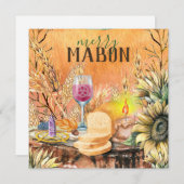 マボンメリー秋彼岸セルティックウィッカ祭壇 シーズンカード (正面/裏面)