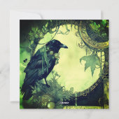 マボン異教のお祝いクロウ シーズンカード (裏面)