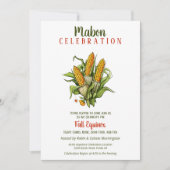 マボン秋分の日収穫コーンボウケ 招待状 (正面)