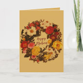 マボン秋分リースオン秋金ゴールド カード (正面)