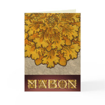 マボン·オークの葉と手紙