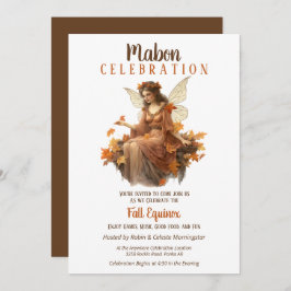 マボン 秋の収穫  秋分の日 レトロ フェアリー 招待状