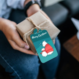 マポーラベアクリスマスギフトタグ ギフトタグ