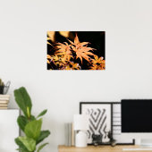 マポ日本のル6 -花の写真 ポスター (ホームオフィス)