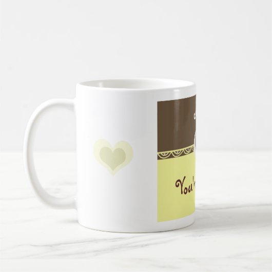 ママあなたは特別 コーヒーマグカップ (左)