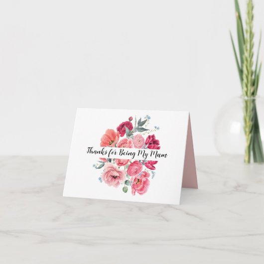 ママありがとう カード (正面)