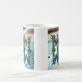 ママうわ華美っフローラ コーヒーマグカップ (中央)
