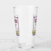 ママおばあちゃんみたいにクールだ タンブラーグラス (左)