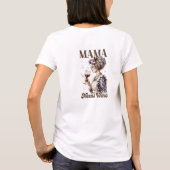 ママおもしろいはワイン母の日が必要だ Tシャツ (裏面)