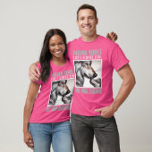 ママおもしろいウルフマザーの日ウルフM Tシャツ (ユニセックス)