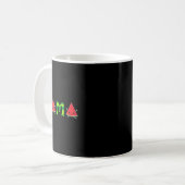 ママおもしろいスイカ コーヒーマグカップ (正面左)