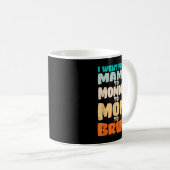 ママおもしろいママとママBruh Happy Mothers Day Fa コーヒーマグカップ (正面右)