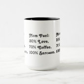 ママおもしろいママ マグカップ (中央)