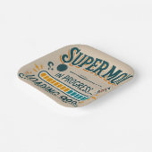 ママおもしろい紙プレート – スーパーママ進行中… ペーパープレート (傾斜あり)