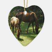 ママおよびベビー セラミックオーナメント (左)