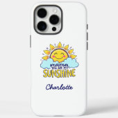 ママお前は俺の太陽だ | かわいい母の日 Case-Mate iPhoneケース (裏面)