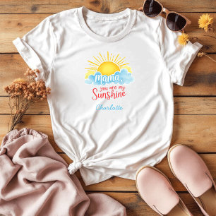 ママお前は俺の太陽だ 母の感謝 Tシャツ