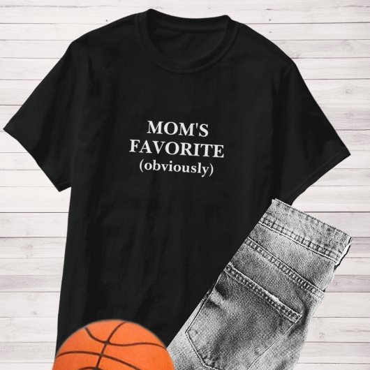 ママお気に入りののおもしろい Tシャツ