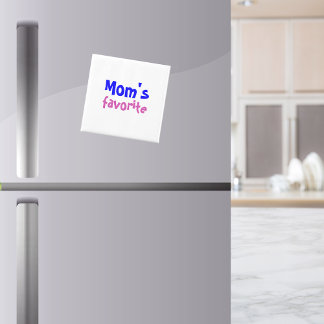 「ママお気に入りの」かわいいおもしろい兄弟姉妹ライバル引用文 マグネット