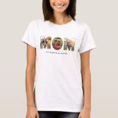 ママから子供への名前と写真 Tシャツ (正面)