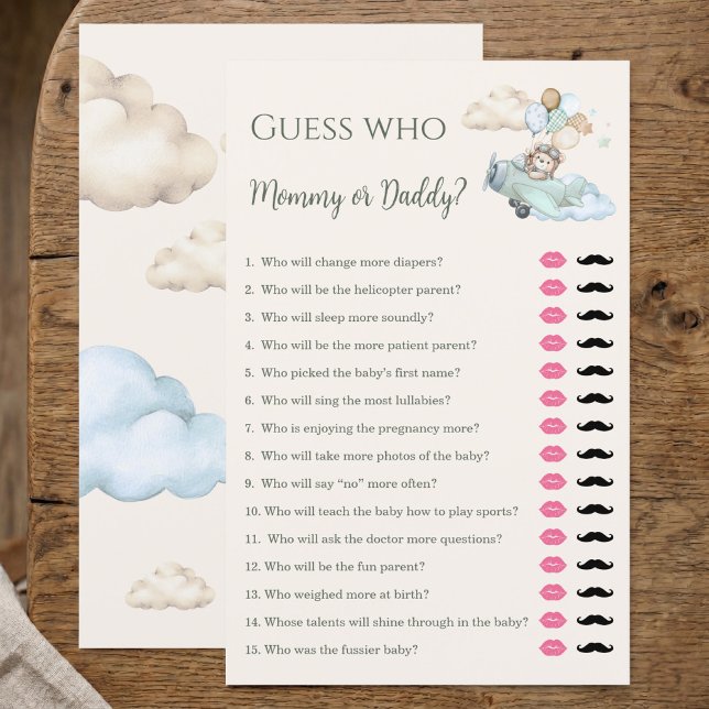 ママかパパか当てっこゲーム We Can Bearly Wait (Guess Who Mommy or Daddy Game Bearly Wait Boy)