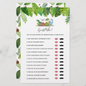 ママかパパか？恐竜の赤ちゃんシャワーゲーム (正面/裏面)