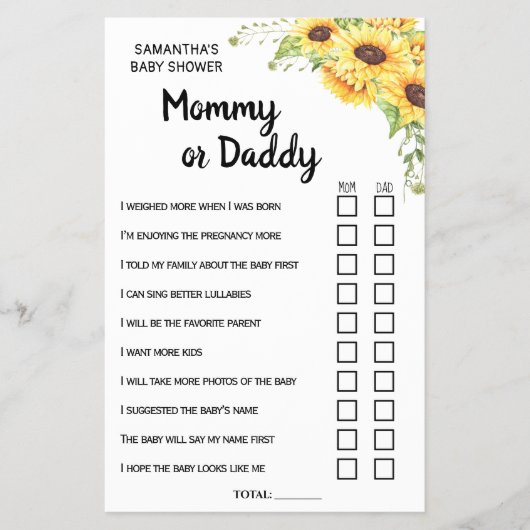 ママかパパがバイリンガルのゲームカードを言ったと チラシ (正面)