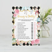 ママかパパ |赤ちゃん疑問に思シャワーゲームのアリス 招待状 (スタンド正面)