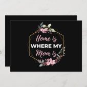 ママがいる場所がホーム シーズンカード (正面/裏面)