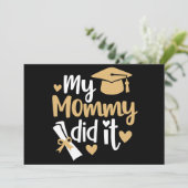 ママがやったよ！卒業したよ！ママ 招待状 (スタンド正面)