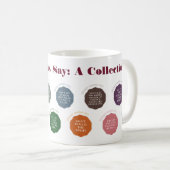 ママがカードと言うこと コーヒーマグカップ (正面右)