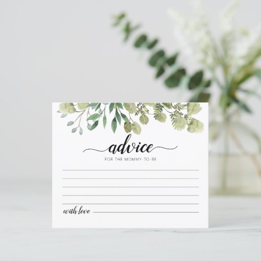 ママがカードを持つためのアドバイスベビーシャワーパーティー (スタンド正面)