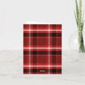 ママがクランプスにキスするのを見た カード (裏面)