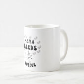 ママがコーヒーを飲む コーヒーマグカップ (正面右)