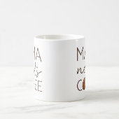 ママがコーヒーを飲む コーヒーマグカップ (中央)