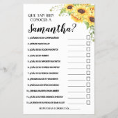 ママがバイリンガルのカードをシャワーで浴びることをどれだけ知っているか チラシ (裏面)