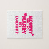 ママがパパと結婚してくれるの ジグソーパズル (横)