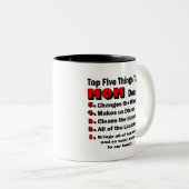 ママがマグカップを作る上位5つのこと ツートーンマグカップ (正面右)