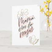 ママが一番 マザーズデー カード (黄色い花)