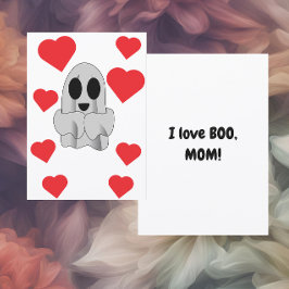ママが大好きな BOO ママ フラット シーズンカード