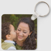ママが大好きカスタムだよフォトキーチェーンのお母さんの日。 キーホルダー (裏面)