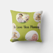 ママが大好きカスタム クッション (正面)