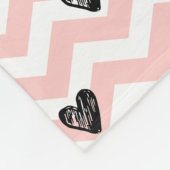 ママが大好きミイラパーソナライズされたモダン写真 フリースブランケット (角)