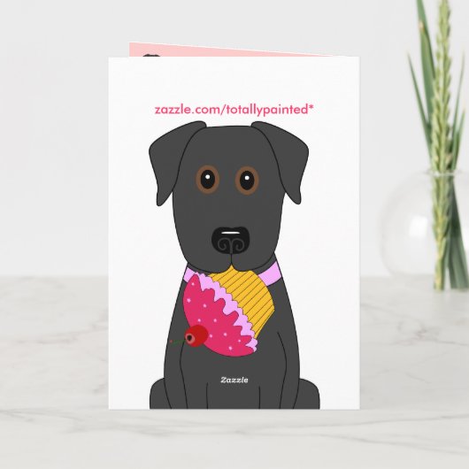 ママが大好き！ カード (裏面)